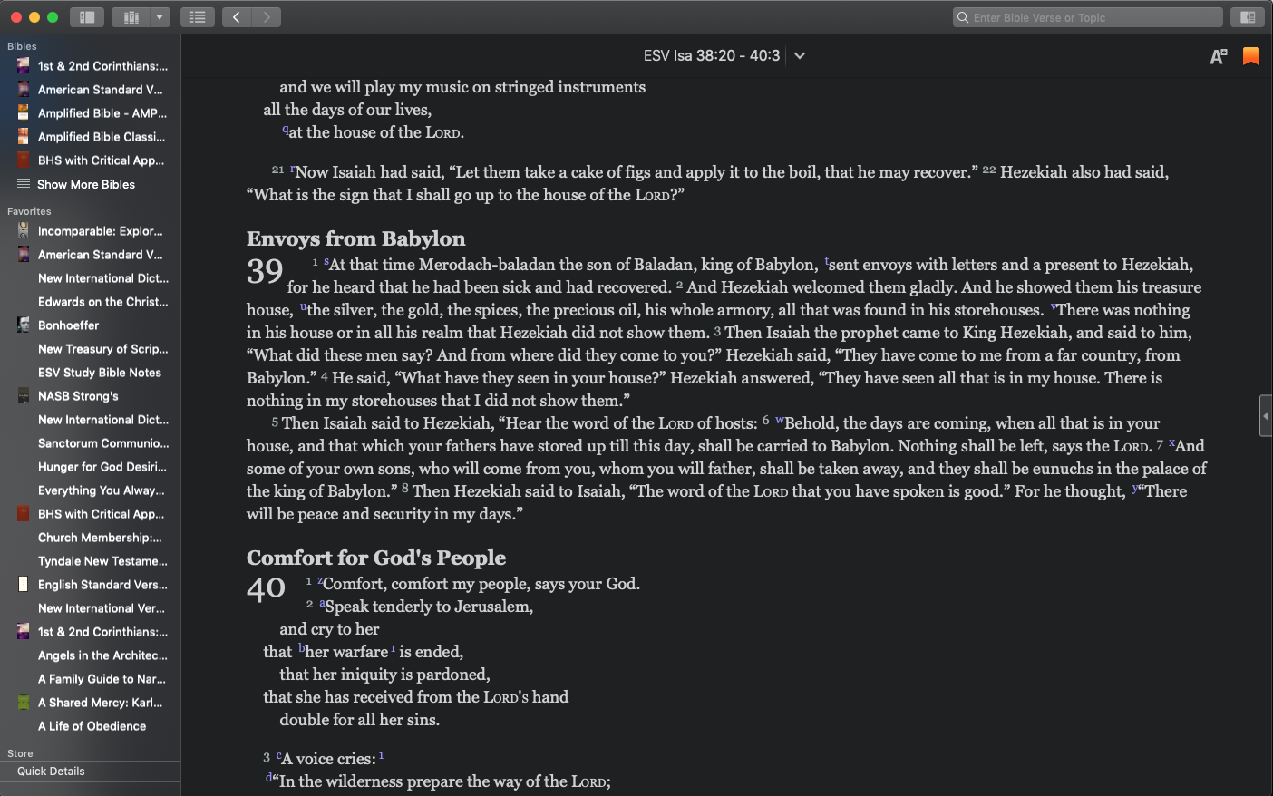bible software for mac osx